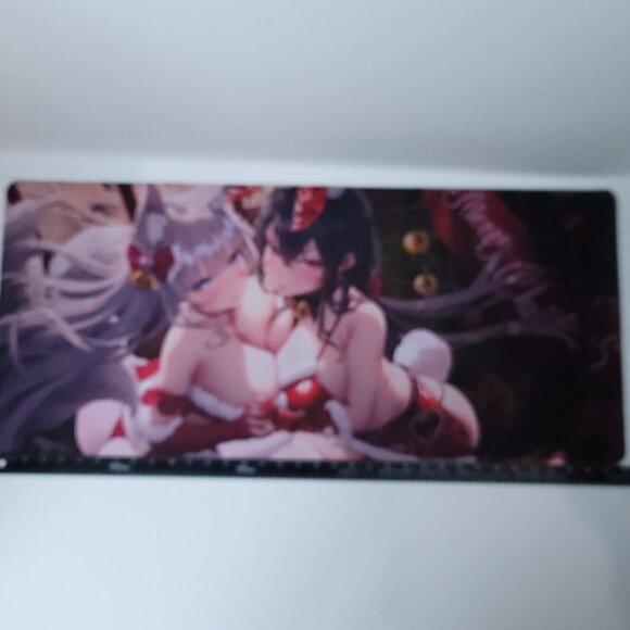 Azur Lane Girls Xmas Desk Mat Anime Mousepad Gaming Playmat 35in x 16in - Picture 5 of 7